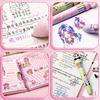 10/12 Colors Retractable Ballpoint Pen Cartoon Animal Ballpoint Pen Multicoloured Pen School Office Supplies for Student