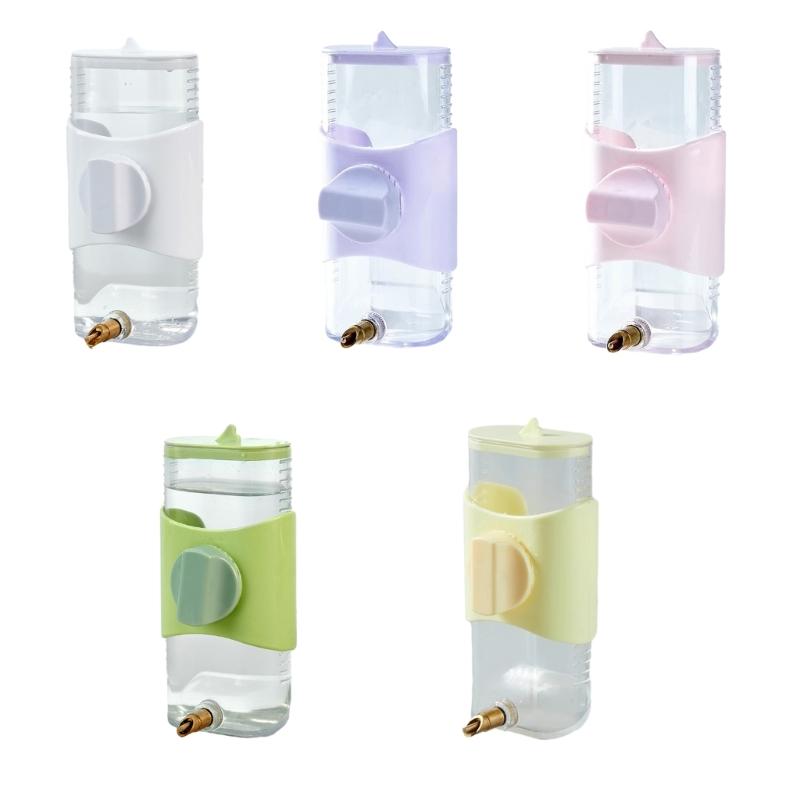 Plastic Parrot Pin Type Water Bottle Dispenser Feeder Hangings Pet Guinea Pigs Squirrels Rabbit Drinking Pipe Fountain