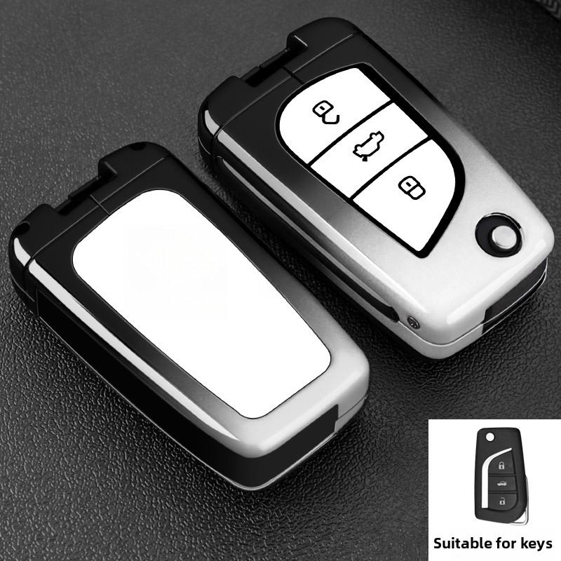 

Car Remote Key Cover Intelligent Fob Case For Toyota Prius 20 Rav4 Camry 70 Chr C-Hr Corolla Car Accessories
