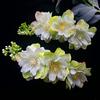 1pc Accessories Hair Side Flower Floral Hair Comb Retro Simulated Bridal Holiday Design