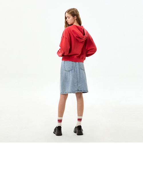 Tamijinseu Claire Denim Skirt (T32G6Nfs60Twt11Ab)