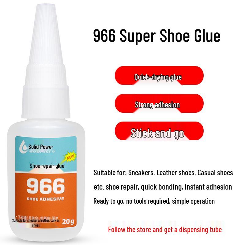 Shoe Repair Glue: Waterproof Adhesive for Leather & Soft Materials