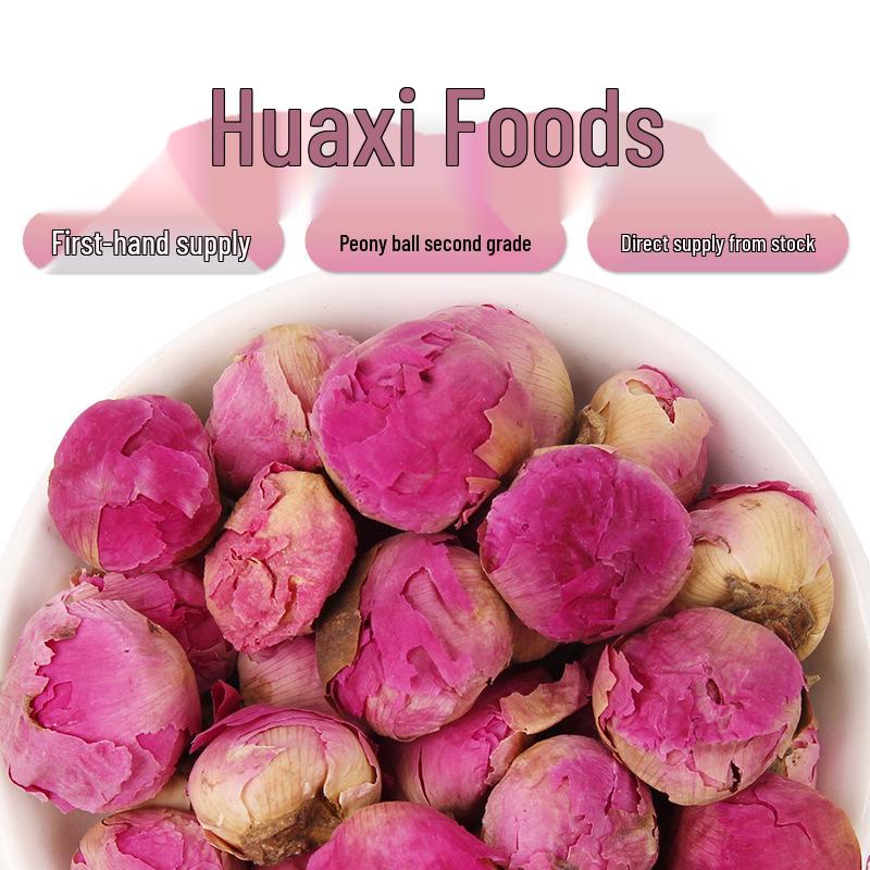 

Сушеный пион в виде шара с лепестками для чая