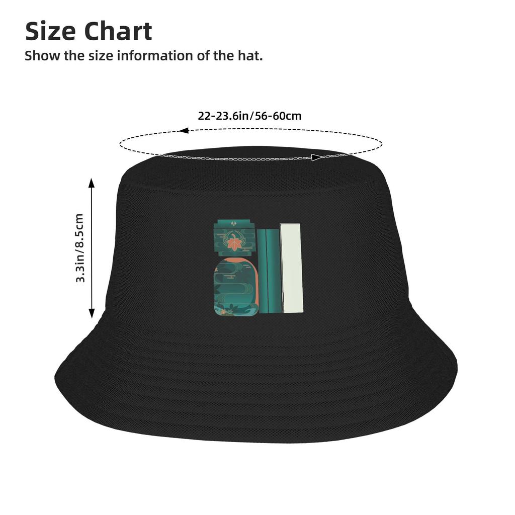 Kaedehara Kazuha Genshin Impact Fan Art Bucket Hat Panama Bob Hats Outdoor Cool For Summer Beach Fishing Unisex Fisherman Caps