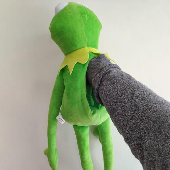 Peluche di peluche di rana dei cartoni animati ultra morbido e utile, bambola di peluche di compagnia