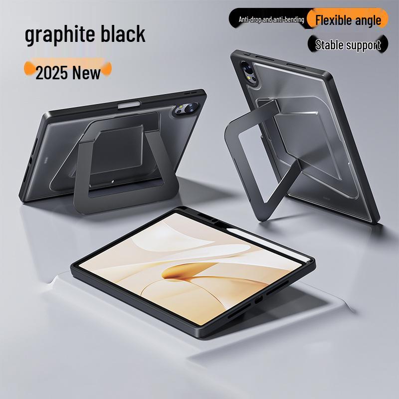 

Захисний чохол-підставка для планшета Huawei для MatePad 115s, Air 12-дюймового, зі слотом для стилуса Stand Case 11.5/11.5S inch чорний