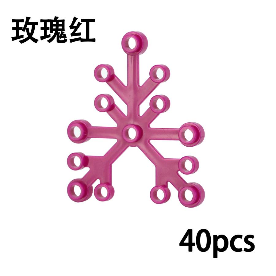 Piante Foglie Mattoncini Casa Giardino Fogliame Accessori Costruzione Fai-da-te Assembla Mattoni 2417 2423 Compatibile con