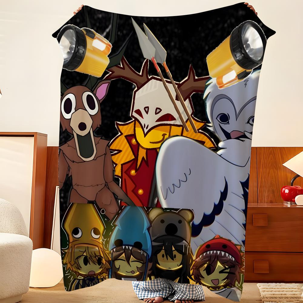 Art N-Nights I-Im W-Wald-tt Wurf Flanell-Kuscheldecke, Leicht Gemütlich, Strapazierfähig Waschbar niedlich Cool