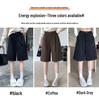 Women's High-Waist Wool Trousers: Autumn/Winter Wide-Leg, Mid-Length 2025