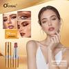 OCHEAL Palito de Sombra de Ojos con Gradiente Perlado de Tres Colores - Sombra de Ojos con Purpurina Fácil para Principiantes
