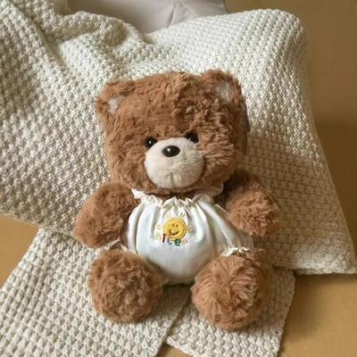 Cute Milo Bear Cute Overalls Dress Up Teddy Bear Plush Toy Throw Pillow Gift Doll