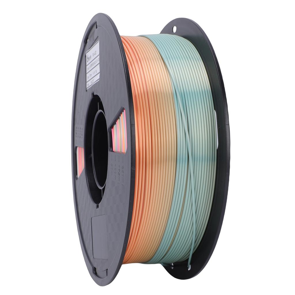 PLA Filament Fit for Bambu Lab 3D Printer Multicolor Gradient Silky 1.75mm 1KG Printing Supplies