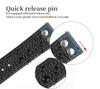 Vintage Leather Rivets Watch Strap 18mm 20mm 22mm Coffee Brown Watchband Stainless Steel Buckle for Men Wrist Belts Bracelet