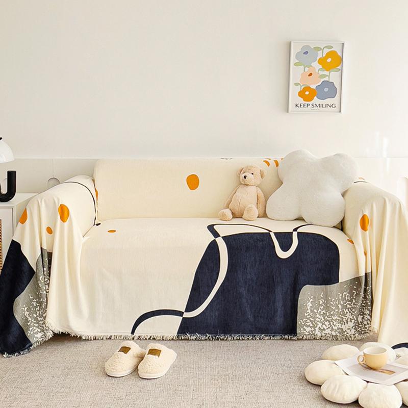 Thick Sofa Protector Soft Pet Friendly Multifunction Sofa Towel Easy-care Sofa Cover for Living Room Sofa