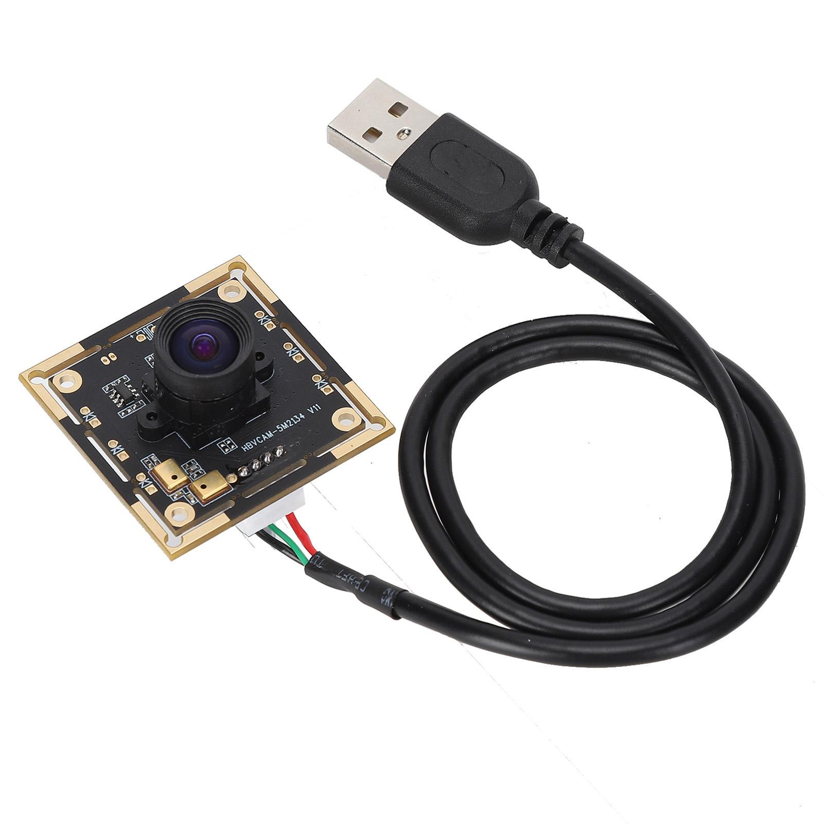 

Модуль камеры 5 МП 100 градусов Широкоугольный USB 2.0 Без драйверов Чип OV5693 Плата Аксессуар