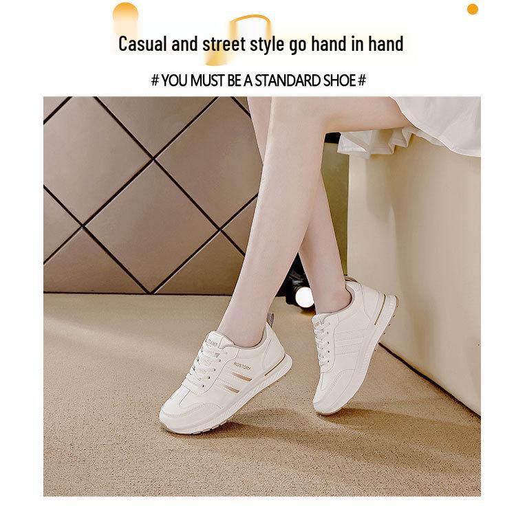 2025 Spring/Summer Women's Plus Size Casual Korean Style Flat Sneakers