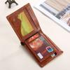 1Pc PU Fashion Bifold Card Purse Photo Holder Handbag US 100 Dollar Wallet Men's