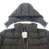 Moncler C20934985305_54155 3 Down Jacket Khaki Nylon/lambskin Women