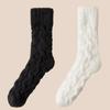 Coral Fleece Thick Sock Winter Unisex Plush Anti Slip Thicken Thermal Warm Socks Women Men Floor Home Sleep Fluffy Soft Hosiery
