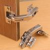 135° Stainless Steel Cabinet Hinges Soft Close Concealed Kitchen Cupboard Corner Hinges With Screws Replacement Hardware Kits