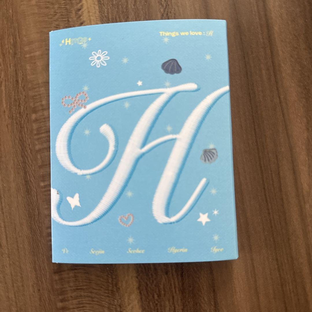 

[USED] Things We Love - H (K-POP CD)