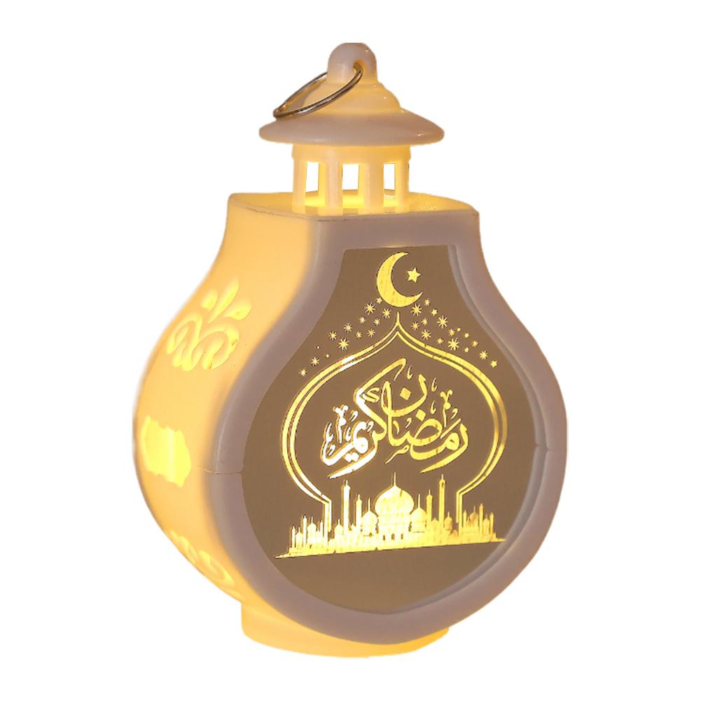 

Moon Star Lamp Battery Powered Ramadan LED Lantern Eid Mubarak Light Ornament Islamic Muslim Party Decoration