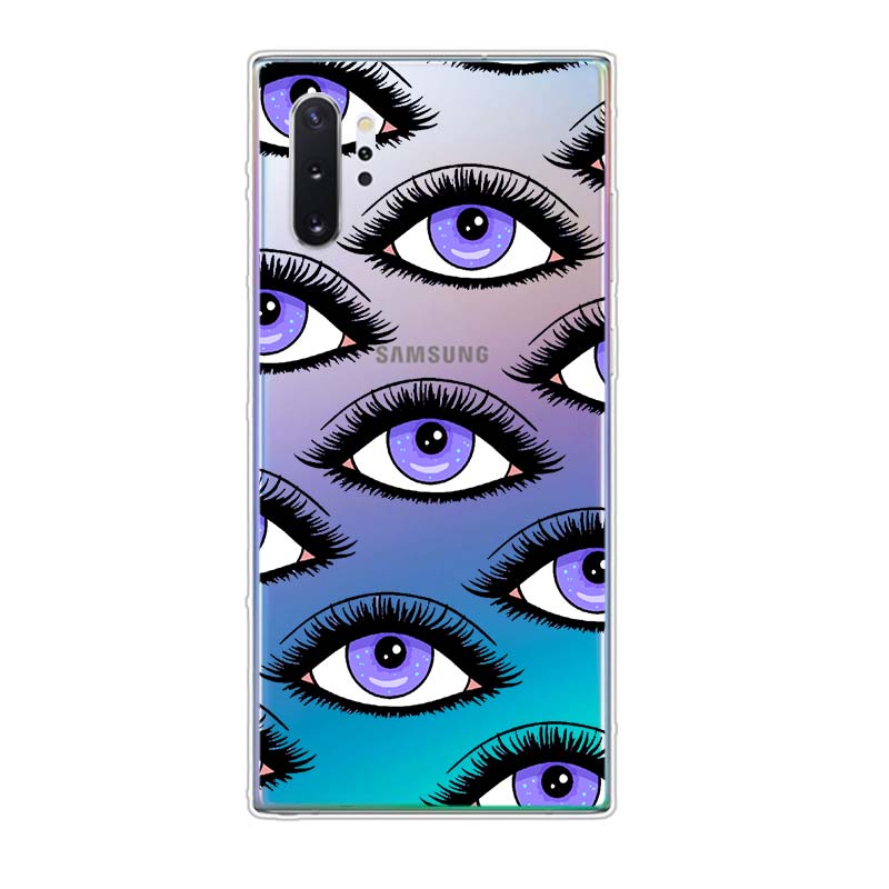 

Глаз синий с принтом сглаза для Samsung Galaxy Note 20 10 9 8 Plus Ultra Lite M31 M31S M10 M10S M20 M21 M30, чехол для телефона Samsung M60S