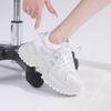 Height-increasing Dad Shoes Women's Spring New Lace-up Full Diamond Platform Sports and Leisure Shoes Happy New Year