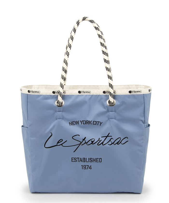 

LeSportsac Официальная сумка-тоут ML Tote Slate Shine 2-сторонняя /1435 Женская 2-сторонняя Синий/Жемчужный