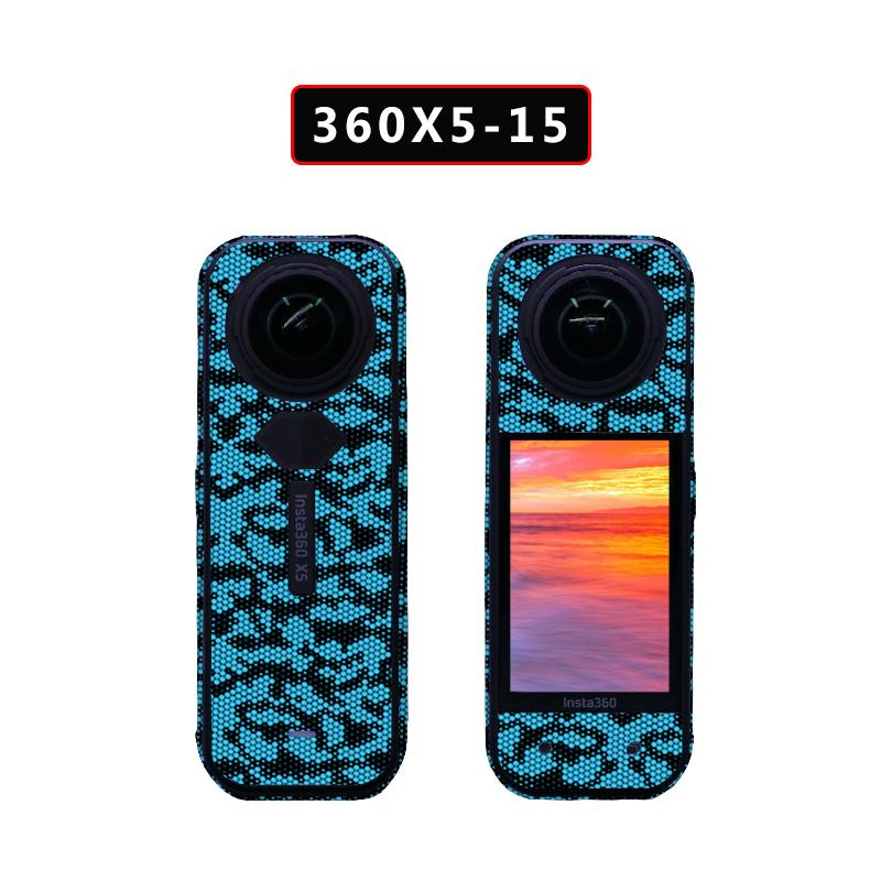 Anti-scratch Body Frame Protective Film For Insta360 X5 Decals Decoration PVC Sticker For Insta360 X5 Sports Camera Accessories