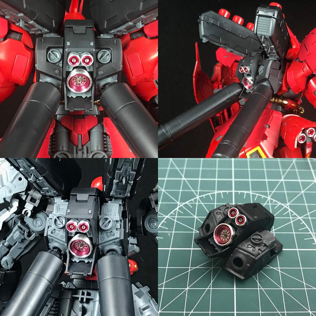 RG 1/144 MSN-04 Sazabi Modification Metal Vernier Full Set [Parallel Import]