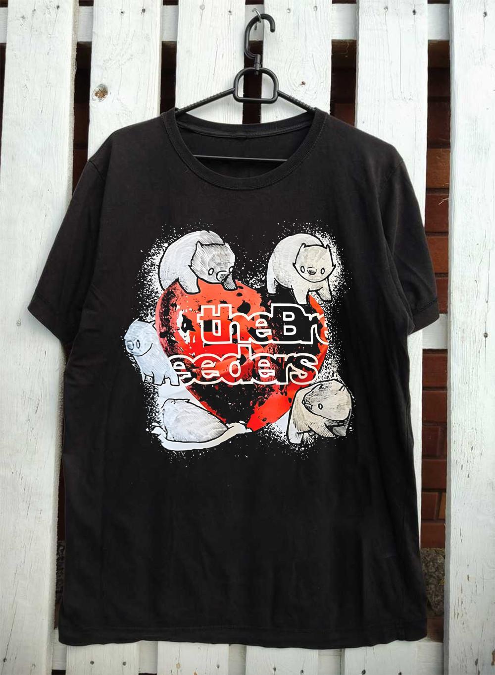 Vintage The Breeders Band Short Sleeve Black Size S-345XL Tee Shirt XXXXL