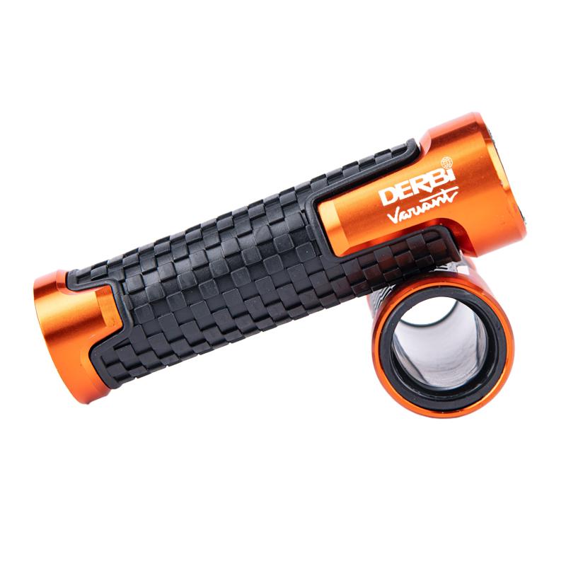 For DERBI DERBI VARIANT SPORT R Accessories Motorcycle Handlebar Grips CNC Aluminum Rubber Hand Thruster Grips