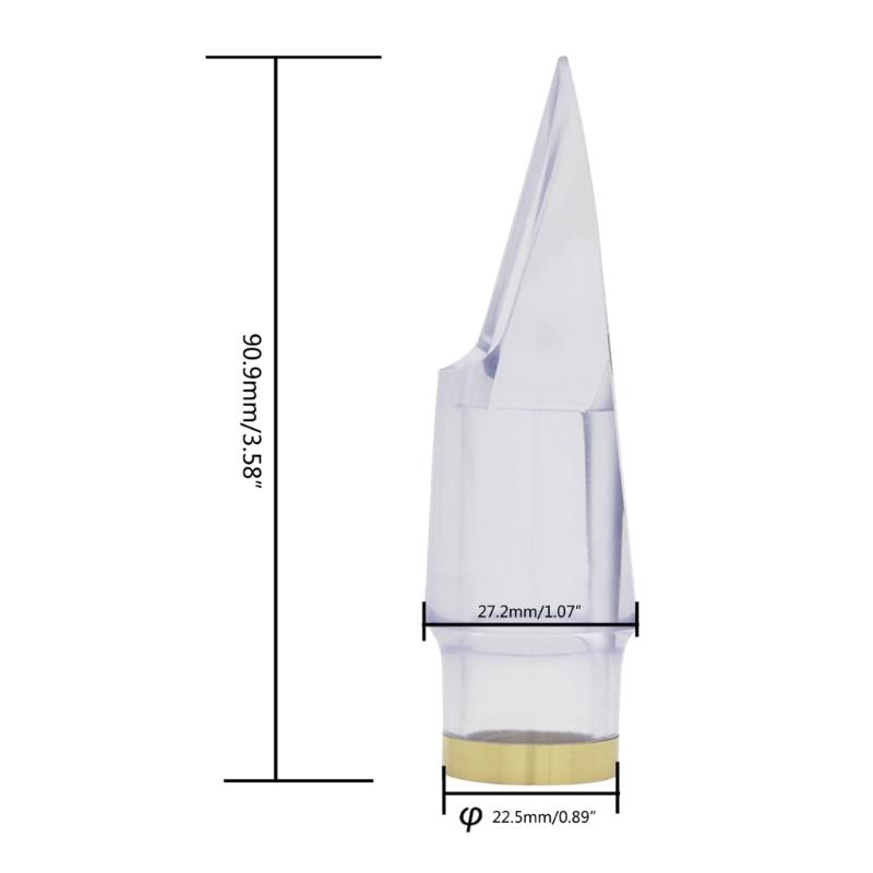 Clear Bolwtorch Saxophone Mouthpiece Replacement for Enhancing Your Performance