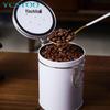 Tinplate Coffee Bean Sealing Can with Vent Valve - Iron Tea Storage & Fresh-keeping Container