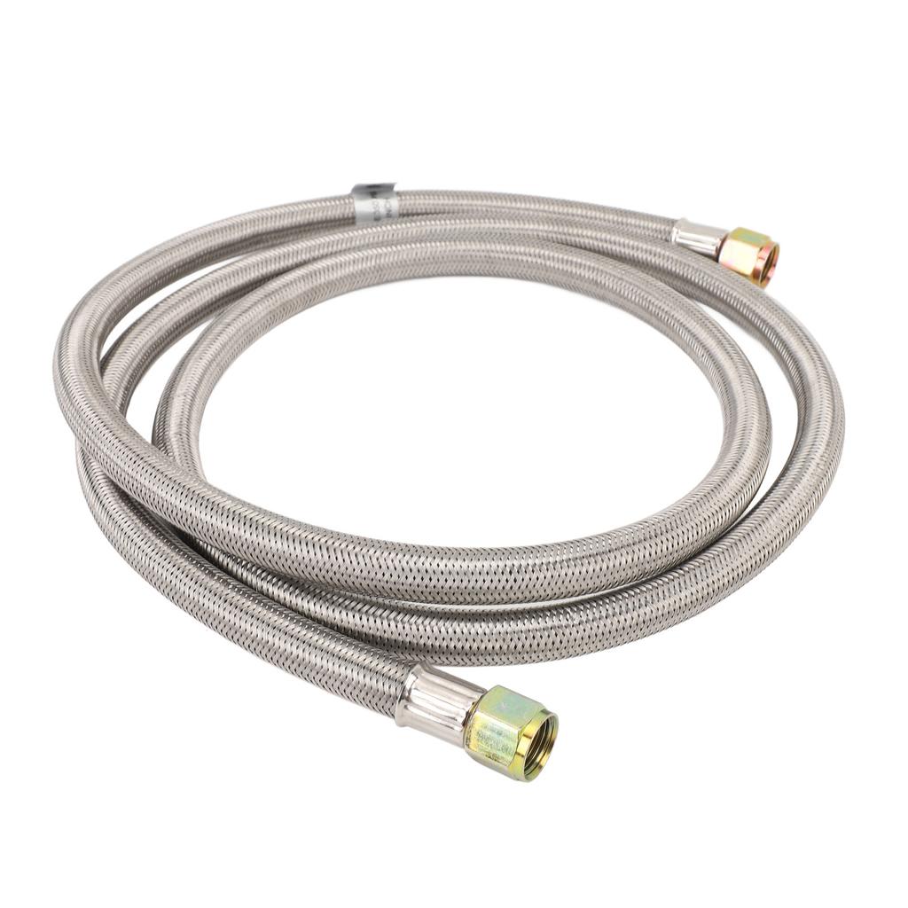 7Pcs 6ft RV Hose Extension with Quick Connect Fittings Stainless Steel Anti Pressure Flexible RV Hose Line Extension