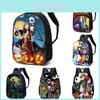 Spacious And Stylish The Nightmare Before Christmas Backpack With Zipper