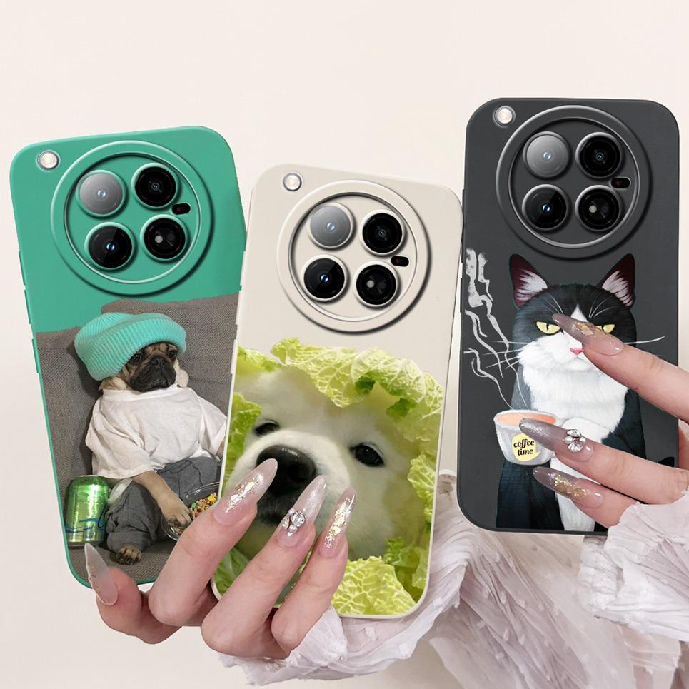 Cartoon Fashion Back Cover For Infinix Zero 40 4G X6860 Phone Case Soft Silicone Dragon Astronaut Black Cat Funda Zero40 Bumper