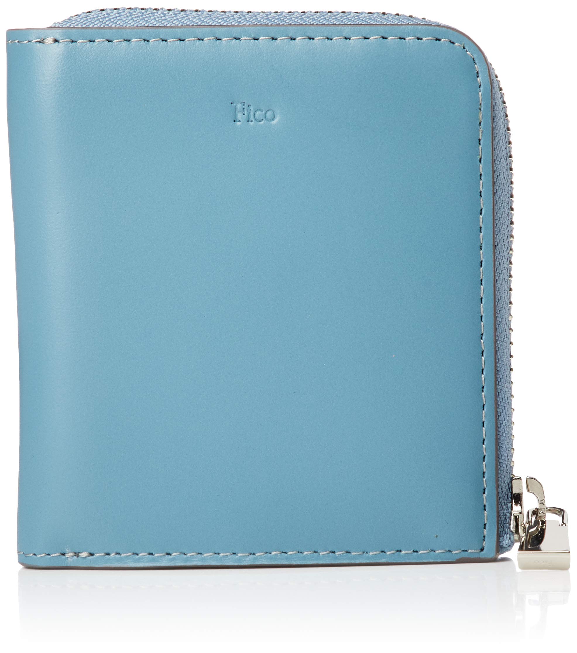 

Mini Wallet Mini Wallet L Zipper Bifold Wallet Fumosso 58913 Blue [FICO] Men s