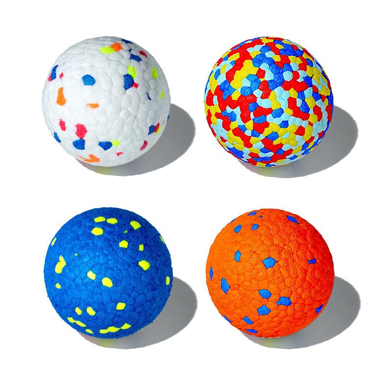 Pet Toy Balls, Rugby Explosive Balls, High Elasticity, Resistant To Biting and Not Breaking, Medium and Large-sized Dog Toy Balls