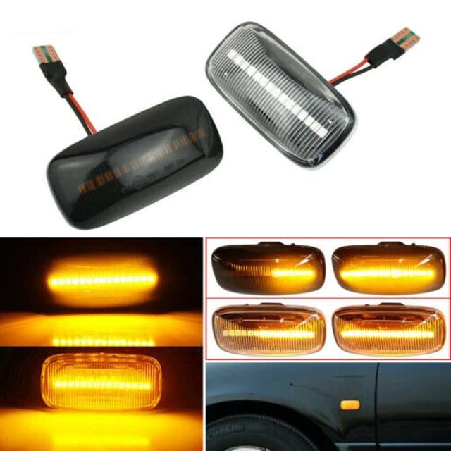 Neue 12V LED Seitenmarkierungs-Blinker Leuchten Auto Licht Zubehör für Nissan Skyline R34 Almera N15 N16 Pulsar Maxima QX Sunny G10
