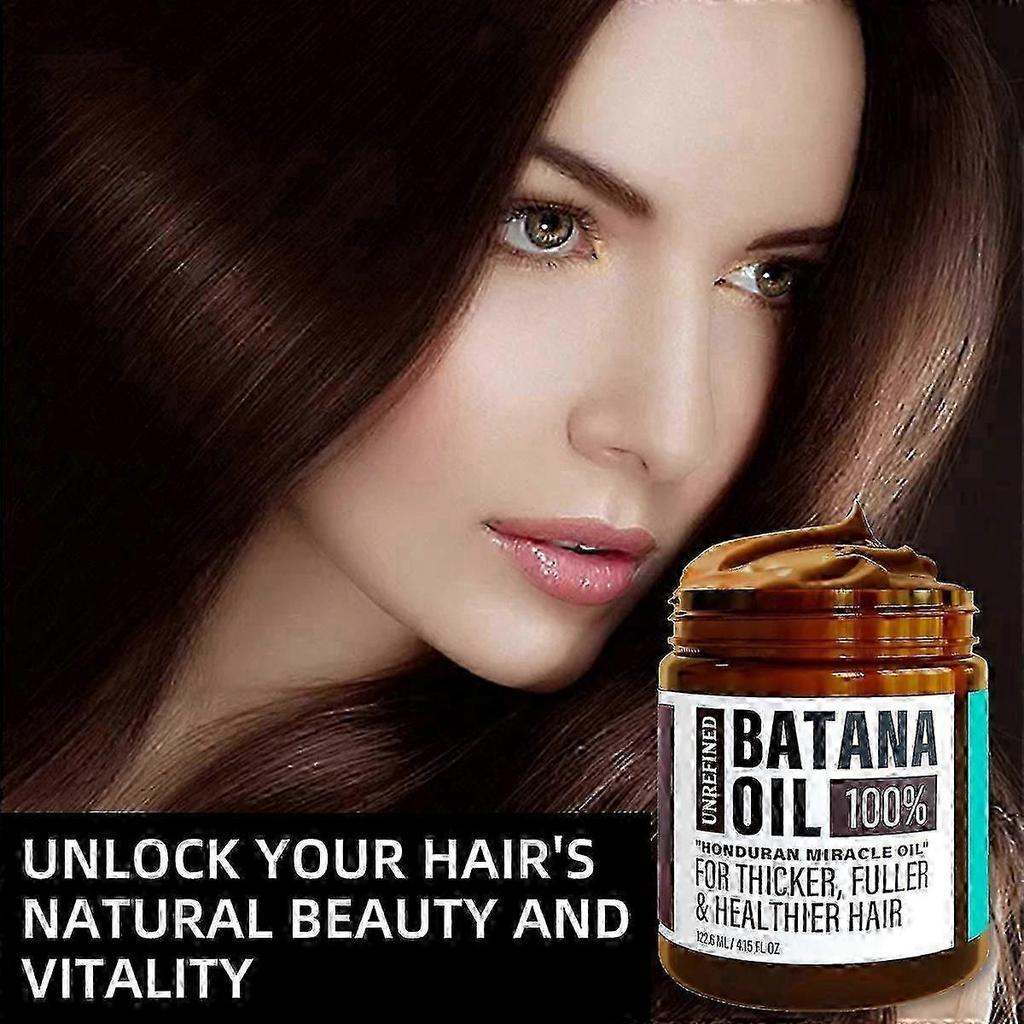 100% Unraffiniertes Batana-Öl aus Honduras für Haarwachstum, Hilft bei Frizz und Spliss
