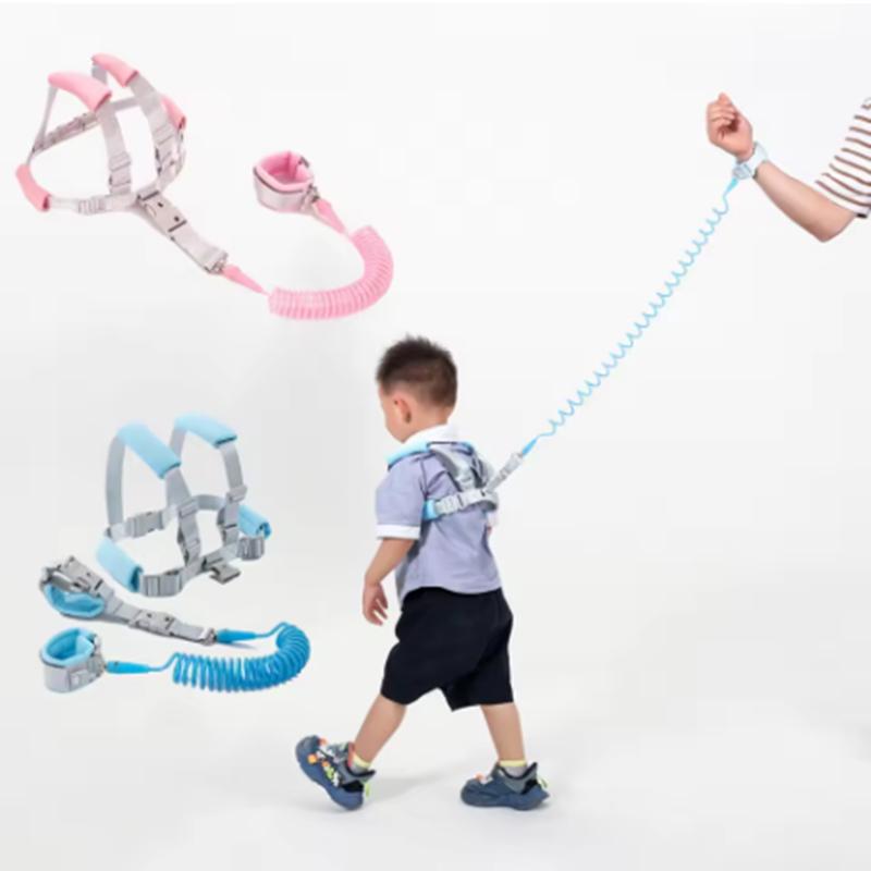 Infants and Young Children's Loss Prevention Belt Traction Rope Baby Loss Prevention Bracelet 2m Spring Rope Walking Baby Safety
