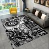 3D Retro Vintage Motorcycle Area Rug Large,Carpet Rug for Living Room Bedroom Sofa Doormat Decor,Child Play Non-slip Floor Mat