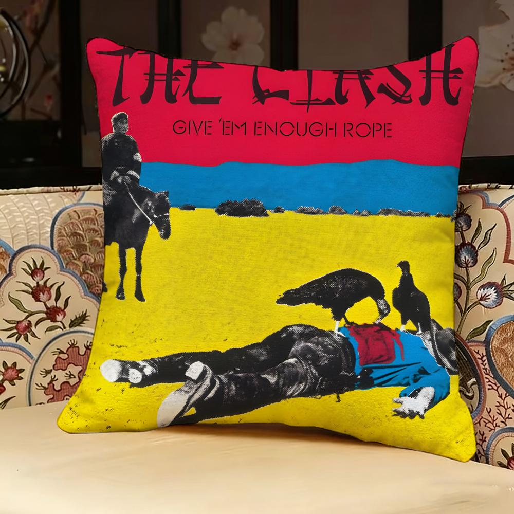 The Clash Pillow Case Pillowcase Doublesided Printed Sofa Cushion Bedroom Headboard Pillow