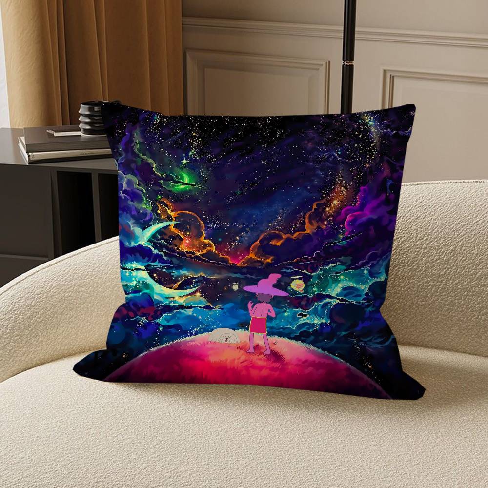 The M-Midnight Gospel Cushion Cover Decorative Pillow Sofa Home Decor Case Pillow Cases