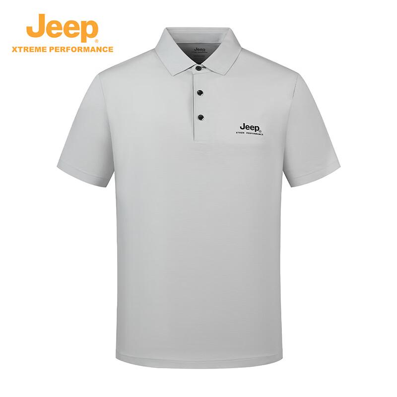 Jeep Men's Outdoor Quick-Dry Polo Shirt