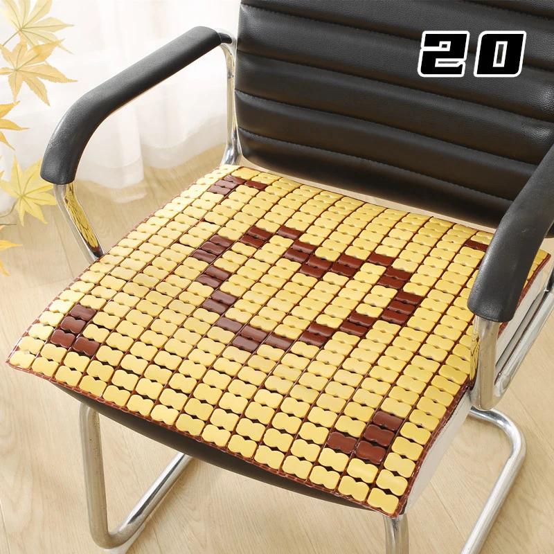 Summer Car Cushion Bamboo Car Seat Cooling Pad Cool General Vehicles Office Chair Sofa Seat Covers with High Ventilation 2025