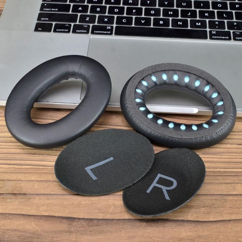 Soft Sponge Replacement Ear Cushions Comfortable Breathable Noise Reduction Design Easy installs for Headphone Devices