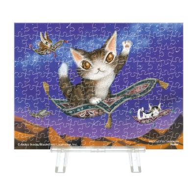 Yanoman Petit Paris Clear Jigsaw WACHIFIELD Shooting No Glue or Frame Includes Mini Easel and Piece Request Postcard 150-Piece Puzzle, "Desert Star"